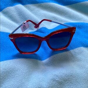 Stylish Red Sunglasses